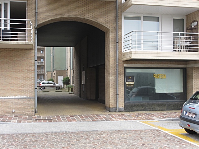 Totaaloverzicht van de ondergrondse parking