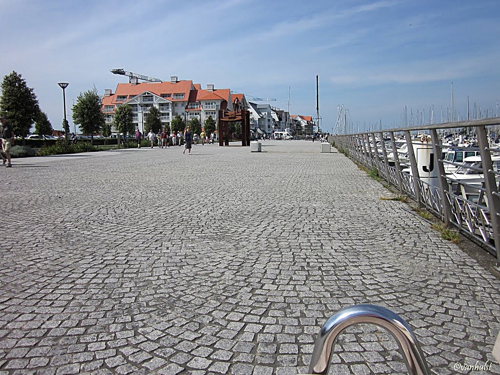 Het brede zandstrand